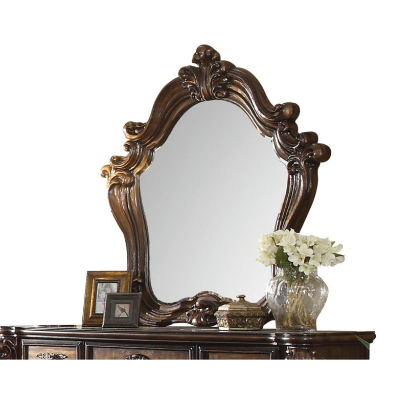Sitwell Freestanding Mirror, Cherry Oak