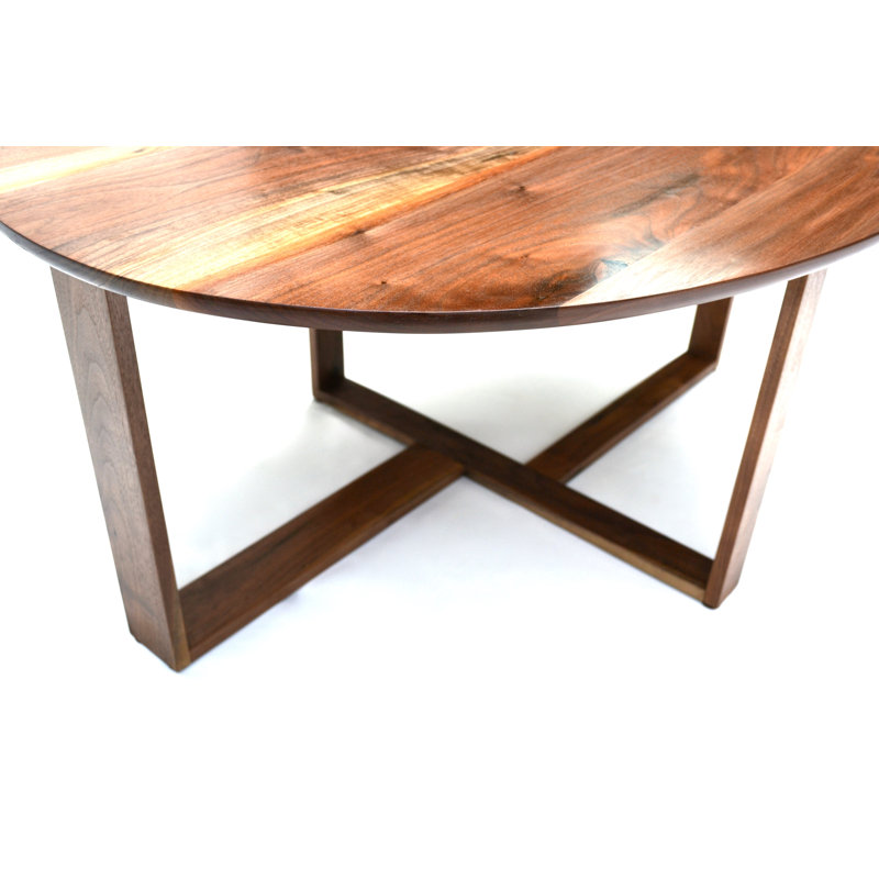 Maxalto Solid Wood Coffee Table, Walnut