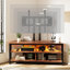 TV Stand Cabinet with LED Lighting and TV Mount-623996466