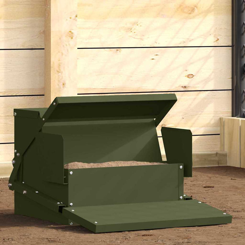 Cold-Rolled Steel Feeder, Olive Green
