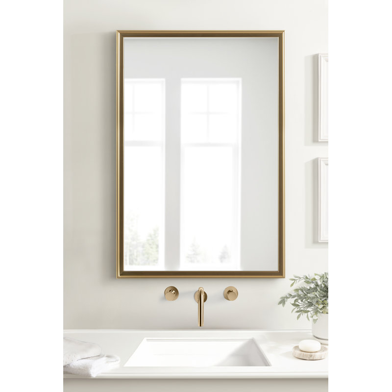 Miroir de salle de bain Colette, 37,75 po x 25,75 po