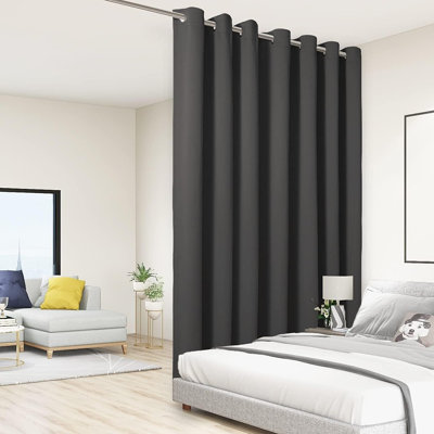 Rideau occultant occultant - Panneau d'intimité isolant et isolant pour la chambre à coucher, le bureau et le salon