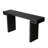 60Inches Rustic Farmhouse Console Table , Distressed Wood Finish Entryway Sofa Side Table For Living Room, Hallway, Black-139554107