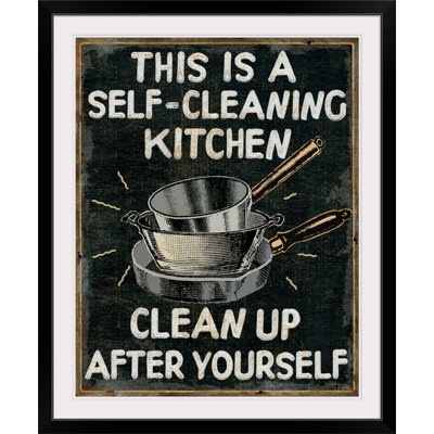 « self cleaning cuisine », art textuel