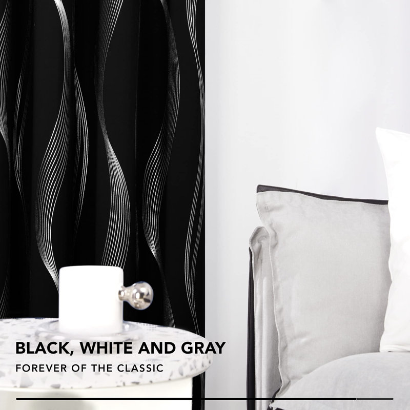 Ratchel Blackout Curtain Pair
