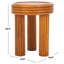 Table d'appoint ronde en rotin Acad