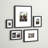 Kinde Matte Picture Frame - Set of 5 with Mat-2124128078