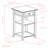Cecille Solid Wood End Table with Storage