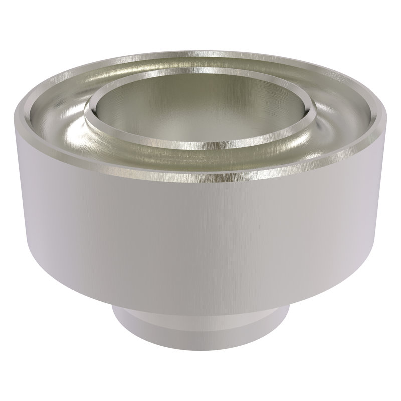 Photophore en laiton 1,75 po, Nickel satiné