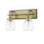 Appliquee à bras 2 lumières Lang-81813341