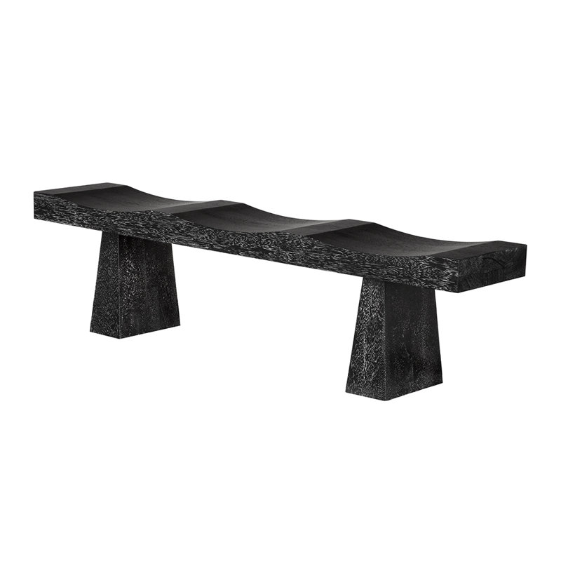 Shibumi Solid Wood Bench