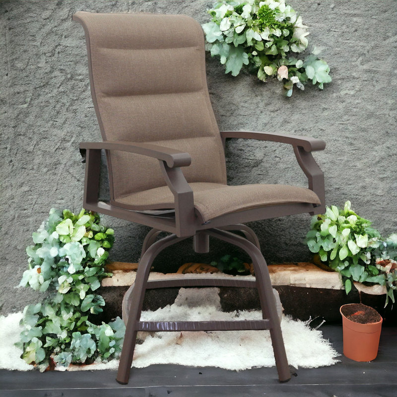 Tabouret pivotant couronné Madison