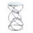 Insaf Interlocking Multi-Ring Counter Stool-20807176