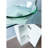 Hadalyn 23 " W Freestanding Standard 1 Single Vanity Bathroom Vanity With Tempered Glass Top-1059489251