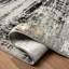 Tapis noir / blanc à motif abstrait Kailianna-1754328047