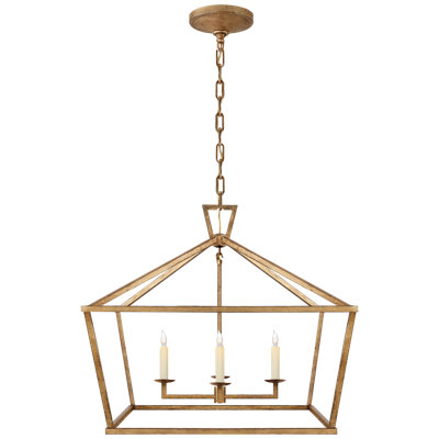 Chapman & Myers Darlana Medium Wide Lantern