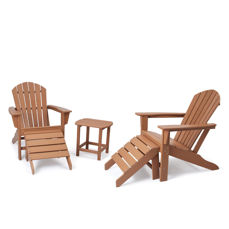 Chaise Adirondack Chappel, Teck