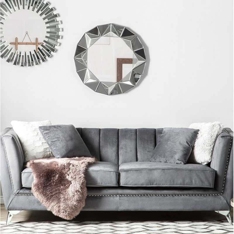 Quill Velvet Sofa