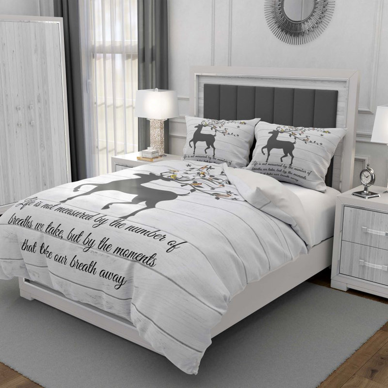 Polyester Duvet Cover, King Duvet Cover + 2 King Shams