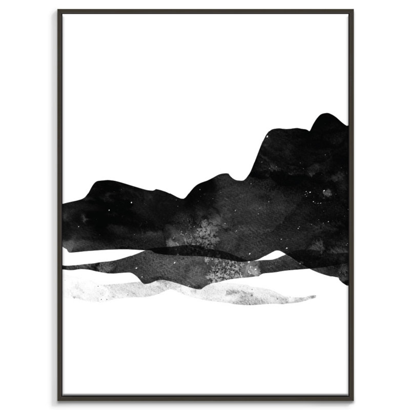 Renee Tohl - Print on Canvas, 102cm H x 76cm W, Black Floater Frame