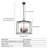 Liseth 6 - Light Dimmable Chandelier