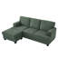 Canapé modulaire confortable avec coussin épais-837974186
