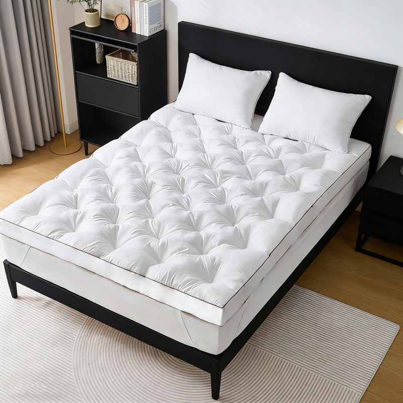 4 Inch Memory Foam Mattress Topper，Extra Soft And Breathable Pillow Top Mattress Topper, Full