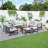 9 - Person Patio Conversation Set with Cushions-1752588733