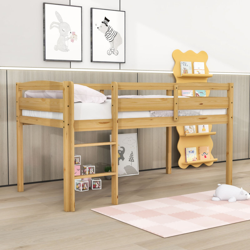 Lit mezzanine bas Efi par Harriet Bee, Noyer