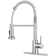 Single handle kitchen faucet with two pull-down water outlet modes
