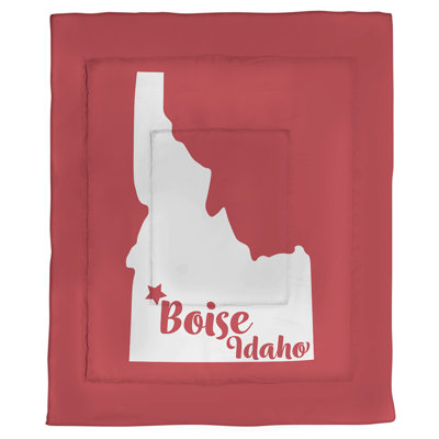Boise Modern & Contemporary Polyester Percale Comforter