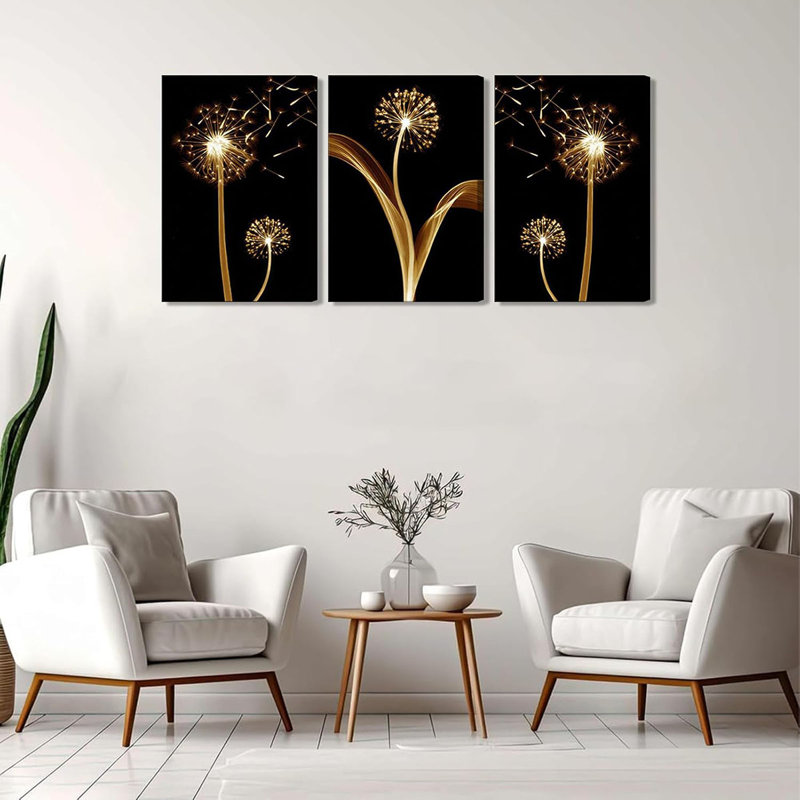 3 Piece Wrapped Canvas Print