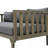 Acacia Wood 3 Seater Daybed With Slat Paneling And Water-Resistant Cushions For Outdoor Use-1474091130-1474091127