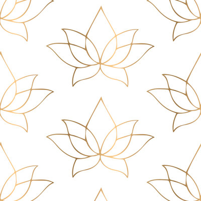 Lotus Lines 10' L x 24" W Wallpaper Roll