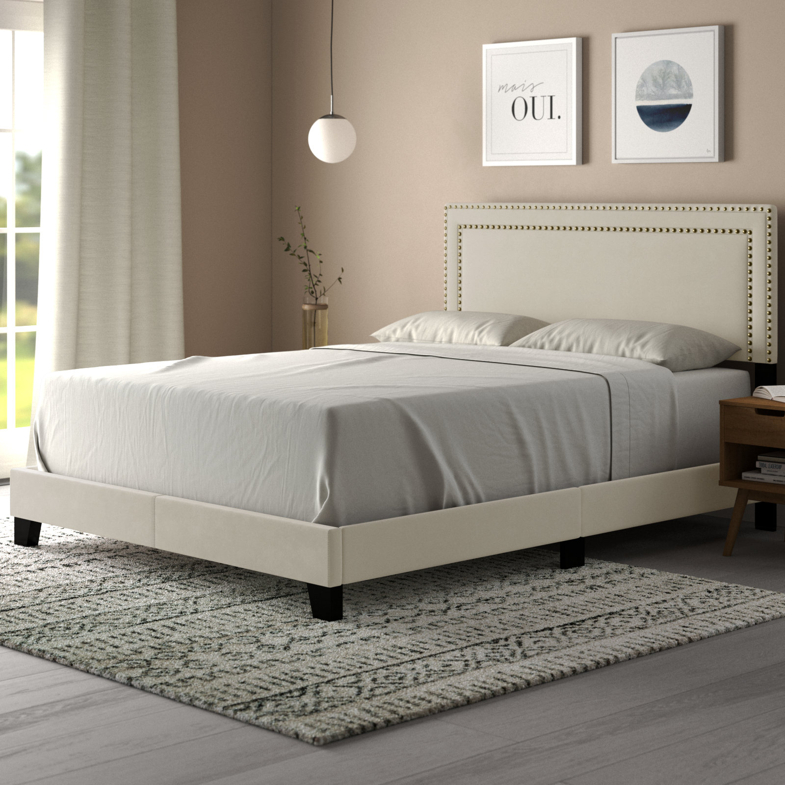 Amilia Upholstered Standard Storage Bed