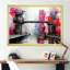 «Magenta Factory Machines I», reproduction sur toile-792348510-792348504
