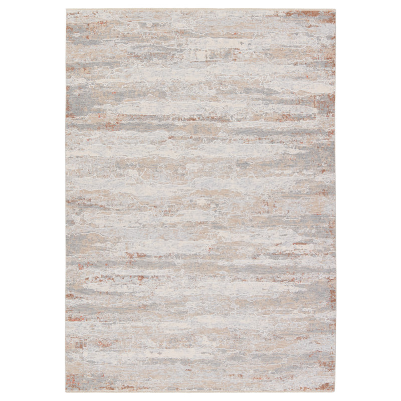 Tapis brun clair / crème Taroko, Tapis de couloir 3 pi x 10 pi