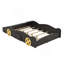 Lit plateforme pleine grandeur en forme de voiture de course avec roues et rangement-791011019