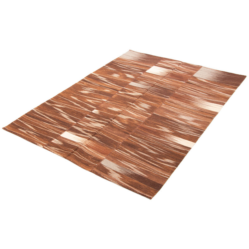 Kilim brun Ankara 6 pi 6 po x 9 pi 4 po