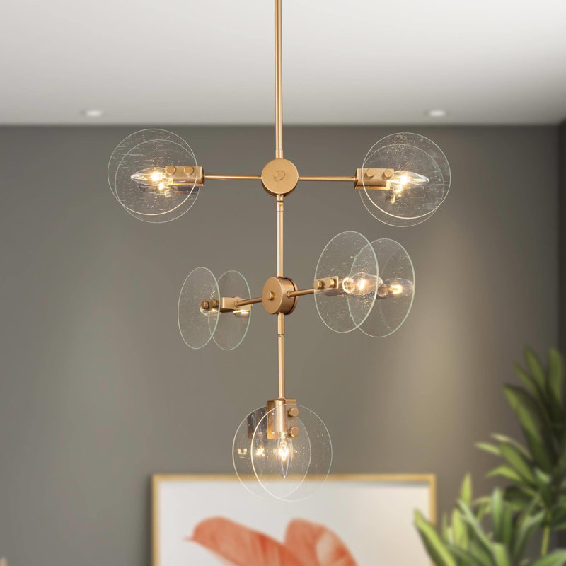 Lustre moderne à 5 lumières Seager