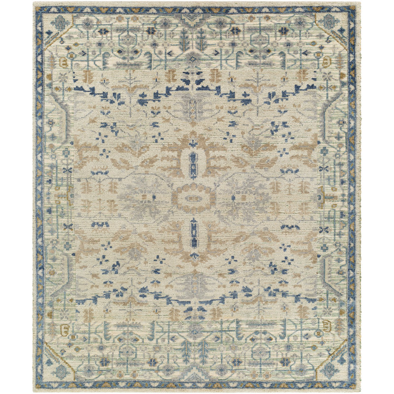 Gunesh Wool Oriental Indoor Rug, Rectangle 8' x 10'