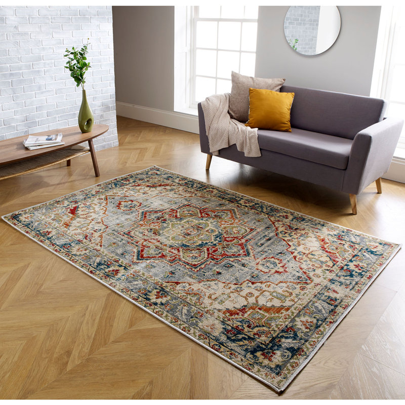 Dunston Oriental Area Rug, Runner 60 x 230cm