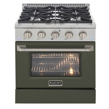 Smeg Estufa a Gas con Horno Eléctrico, 30/76 cm,Portofino