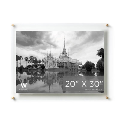 Acrylic Floating Picture Frame