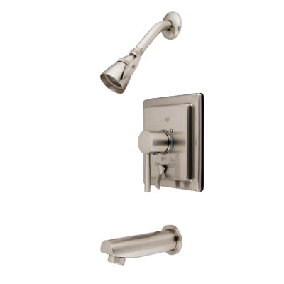 Kingston Brass Concord Single-Handle Pressure Balanced Tub and Shower Faucet
