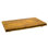 Plateau de table en bois de pin épais de 2 1/2 po de couleur naturelle vieillie 24 po x 24 po