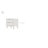 Rockefeller 20" Mid-Century Modern 2-Drawer Nightstand in Off White-1020609014