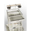 Cage à oiseau avec roues, support, perchoir, plateau Lucile-1955291417-1955291399