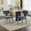 Ensemble de 2 chaises de salle à manger avec clous décoratifs et pieds en métal-330948113-330948117