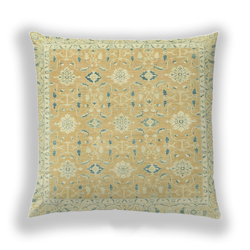 Coussin décoratif abstrait 2421, Microsuède